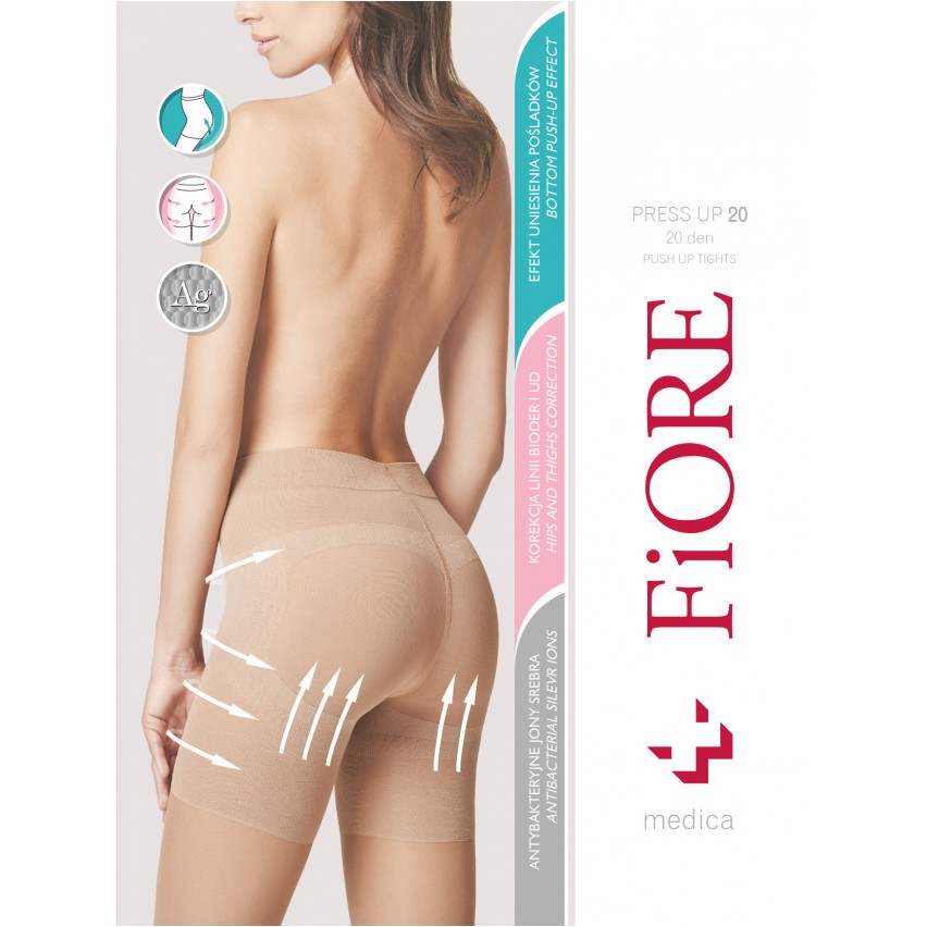 Collant push up solleva glutei Press Up 20 den Fiore