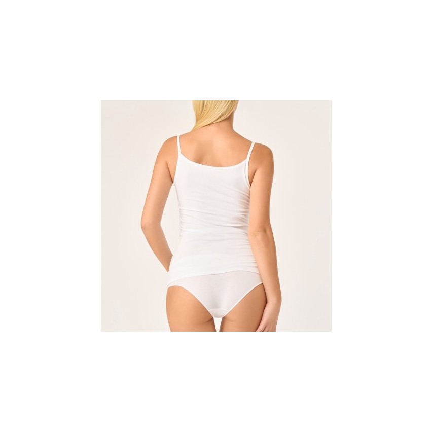 Canotta donna a bretellina Golden Lady O104 cotone organico