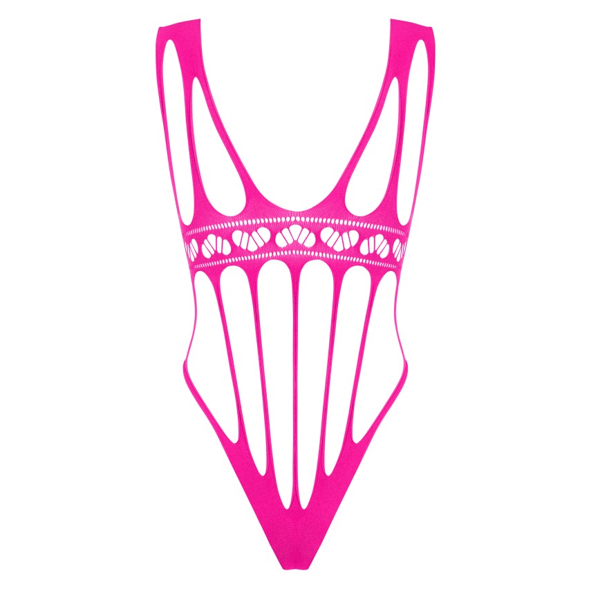 Sexy body donna rosa Obsessive b121 teddy pink