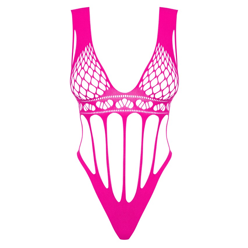 Sexy body donna rosa Obsessive b121 teddy pink