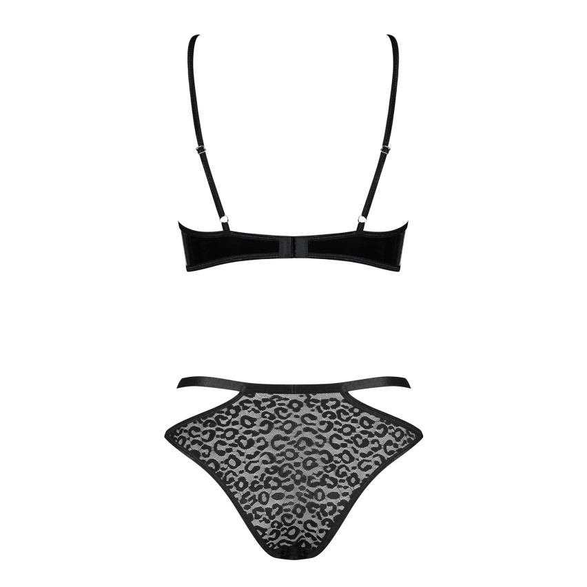 Sexy set reggiseno ferretto + slip Obsessive Bagirela 2-pcs