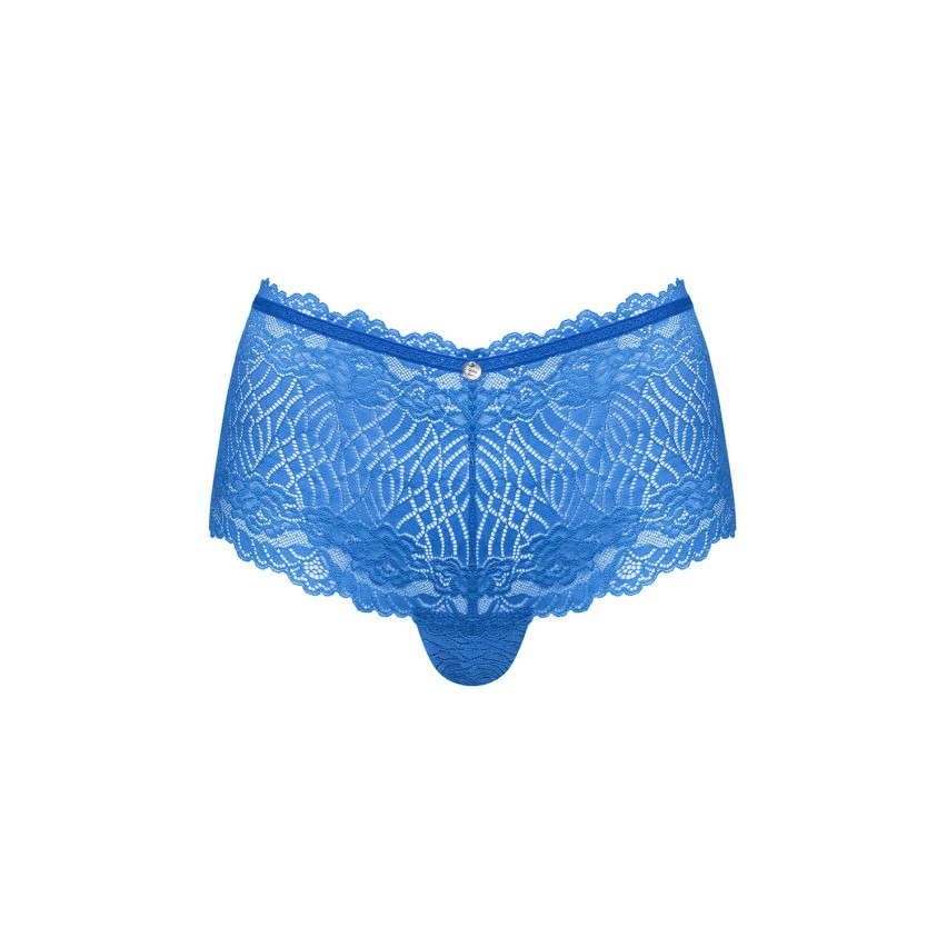 Obsessive shorties sexy Bluellia in pizzo blu