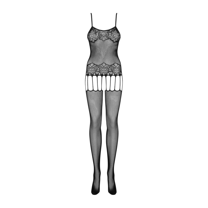 Bodystocking tutina sexy Obsessive F235 intimo cavallo aperto