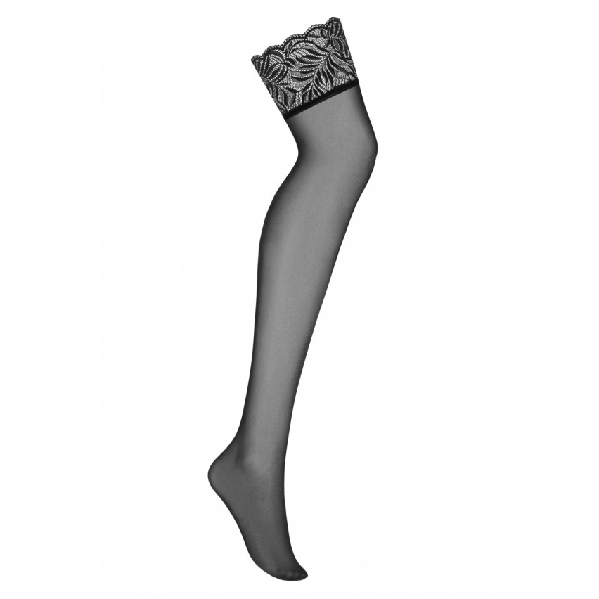 Calze per reggicalze Obsessive Contica Stockings nere