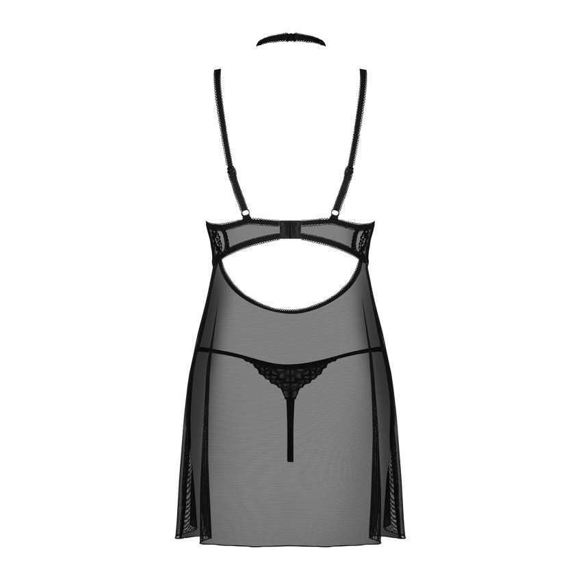 Sexy babydoll con ferretto + perizoma Elizenes Obsessive 