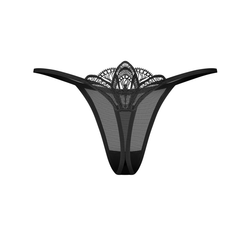 Perizoma in tulle retro sexy pizzo Obsessive Ezmee thong