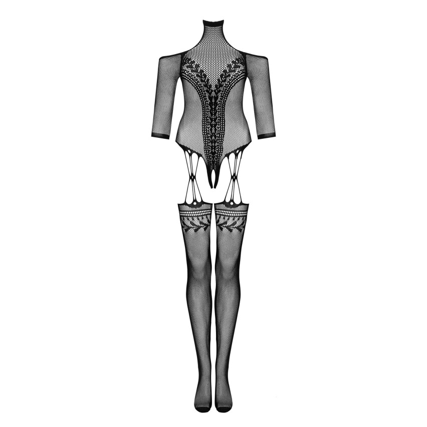 Bodystocking a perizoma con maniche sexy hot Obsessive G333