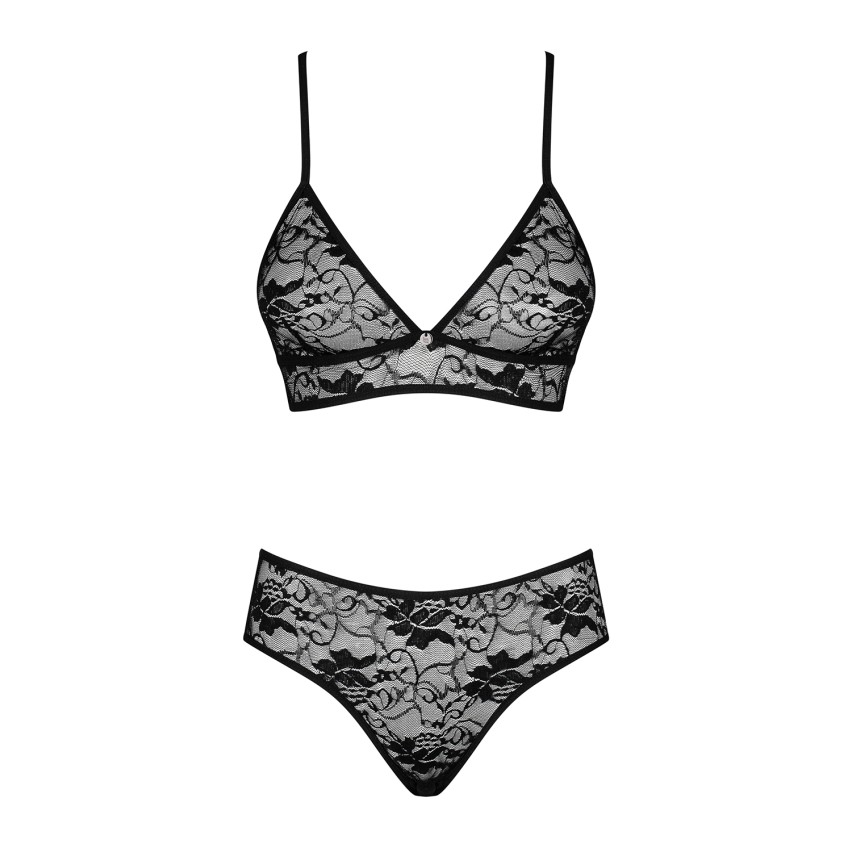Coordinato in pizzo sexy Kokietta 2 pezzi reggiseno + slip