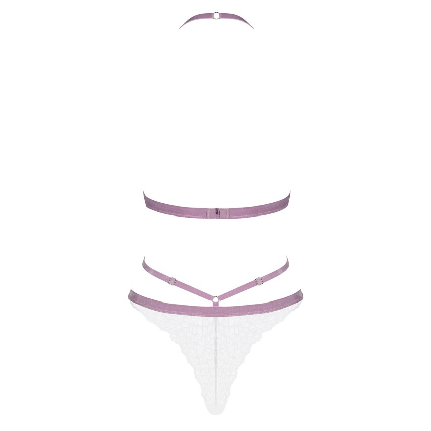  Teddy sexy in pizzo con cinghie in ciniglia Obsessive lilyanne