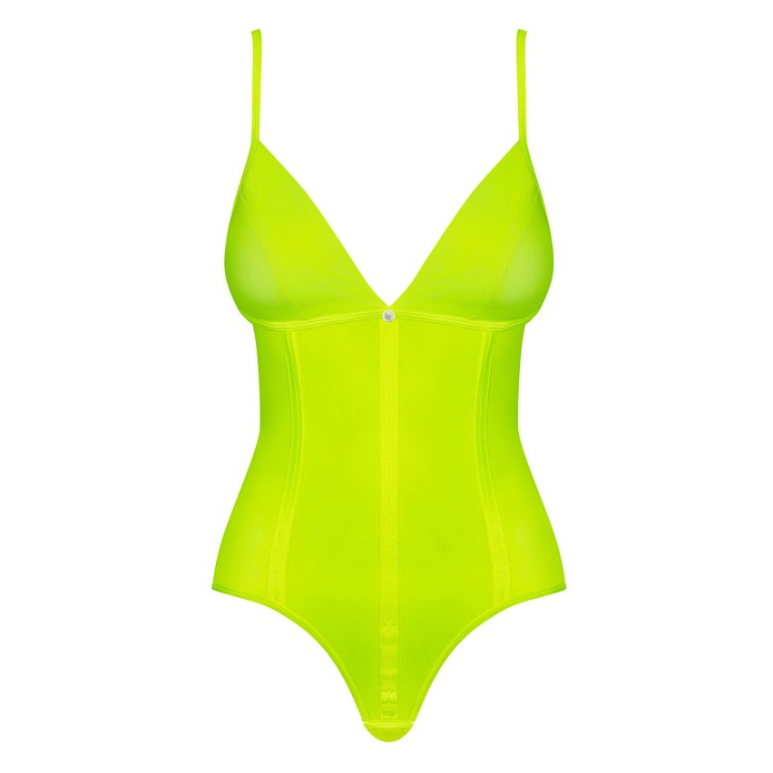 Body in tulle semitrasparente Obsessive neonia