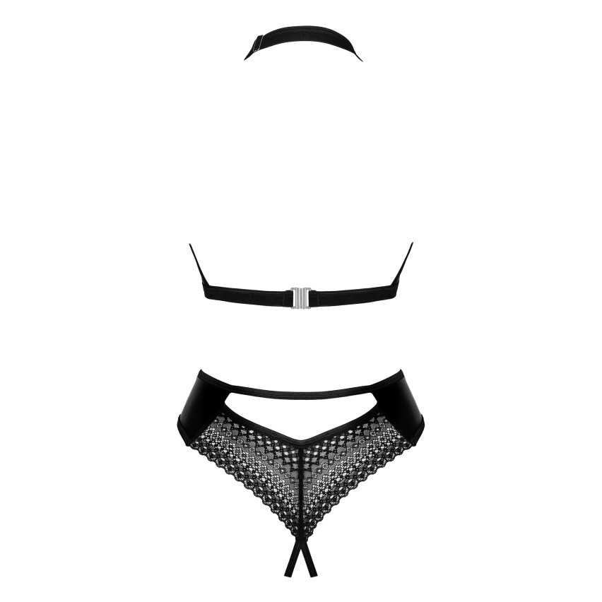 Body intimo hot seno cavallo scoperto Norides crotchless teddy