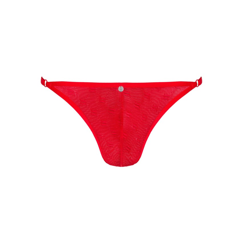 Perizoma uomo rosso vita bassa intimo uomo sexy Obsessiver
