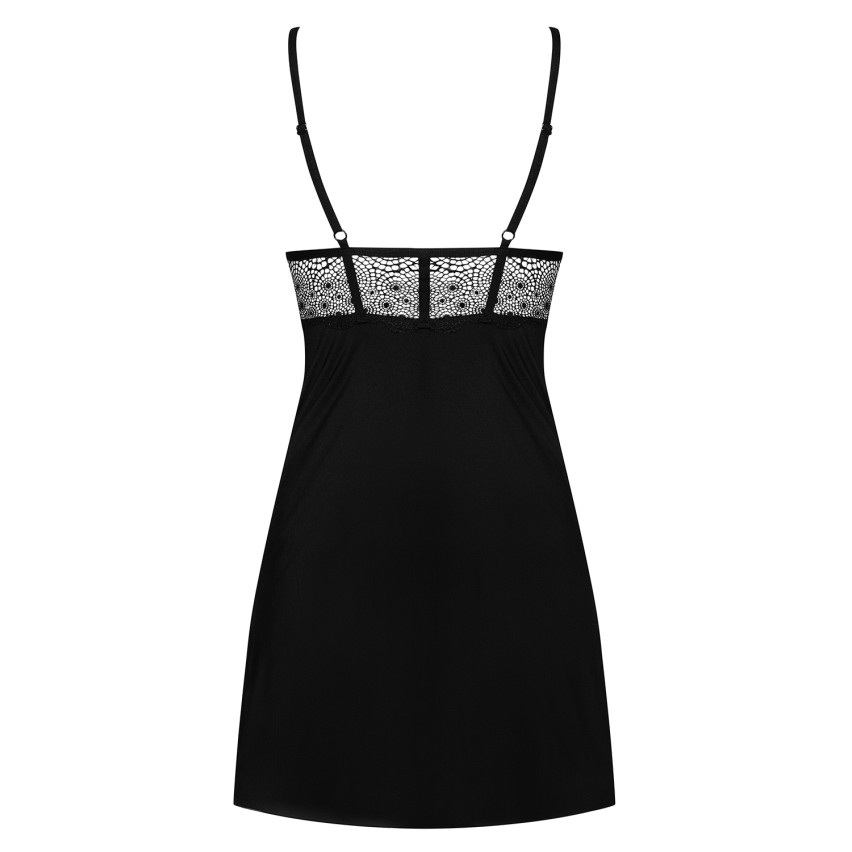Sottoveste con ferretto + perizoma Sharlotte Obsessive 