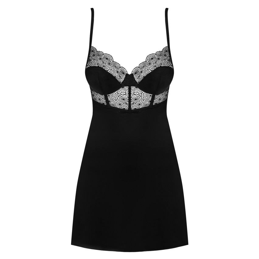 Sottoveste con ferretto + perizoma Sharlotte Obsessive 