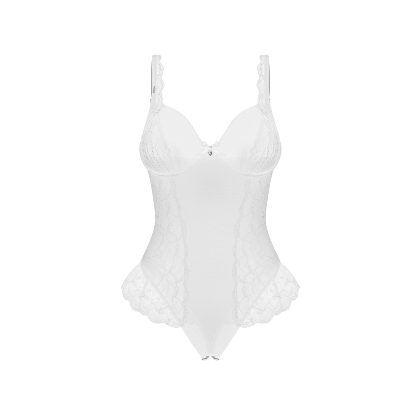 Body cavallo aperto Obsessive Weddya crotchless teddy