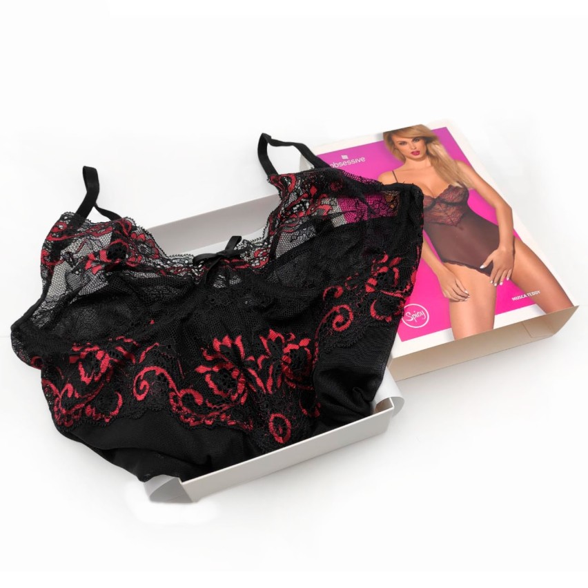 Sexy body intimo Obsessive musca teddy con ferretto