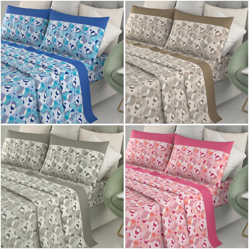 Completo letto Irge cotone fantasia geometrica Opera