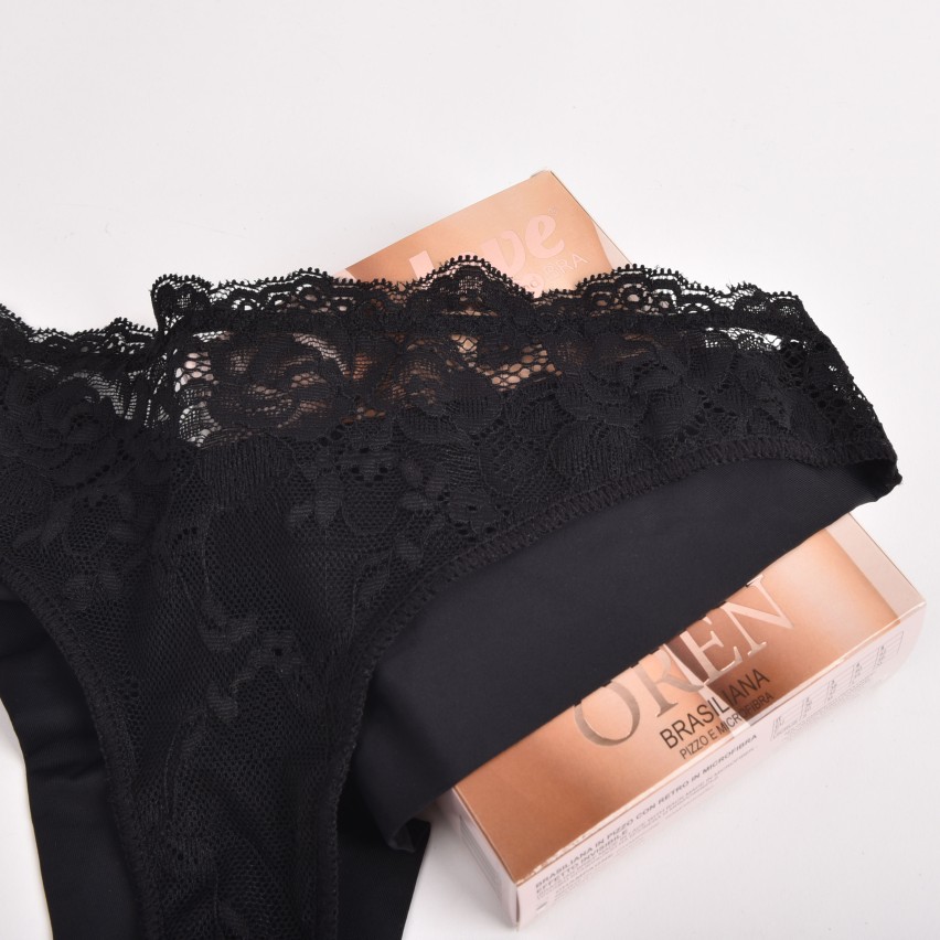 Brasiliana in pizzo effetto invisibile Love and Bra Oren