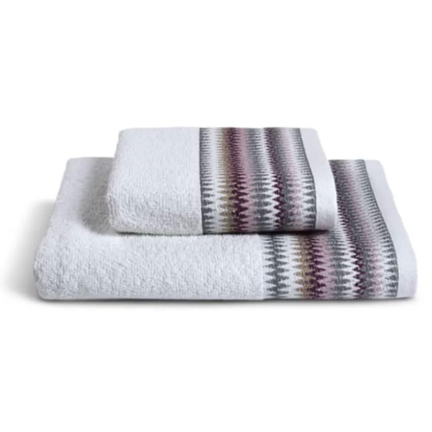 Vingi set asciugamani viso + ospite Oslo cotone
