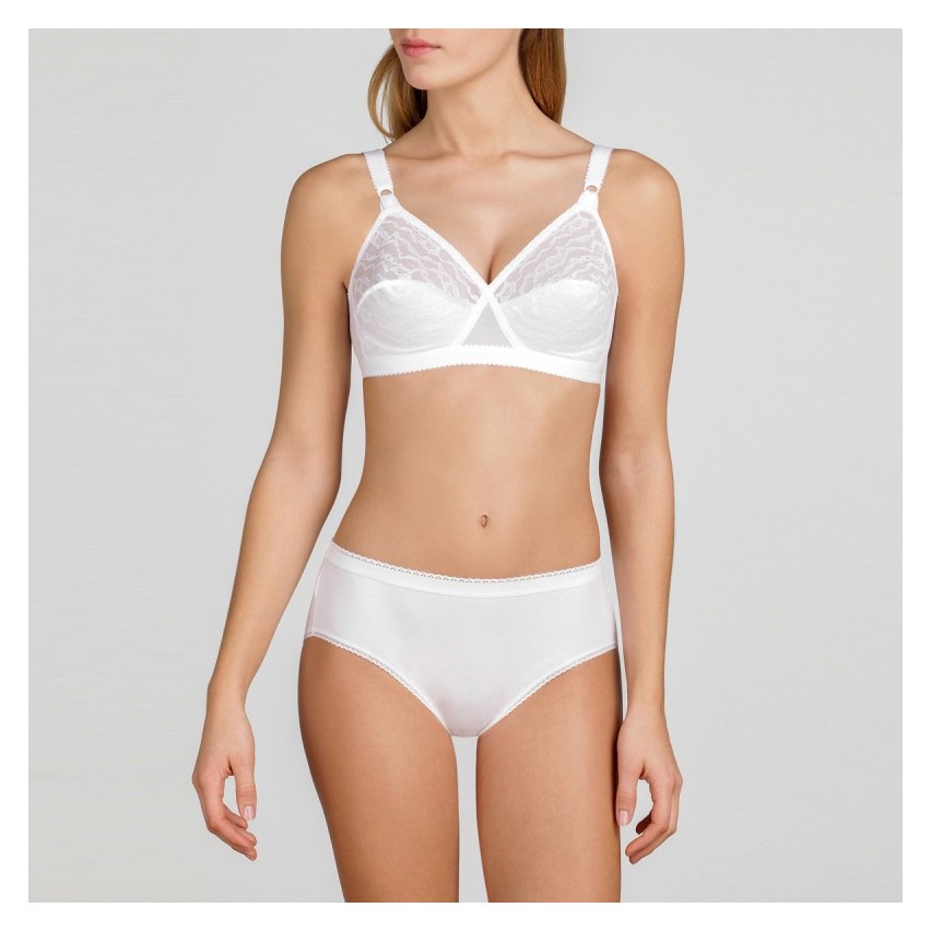 Slip donna mini Playtex P00BN in cotone elasticizzato 