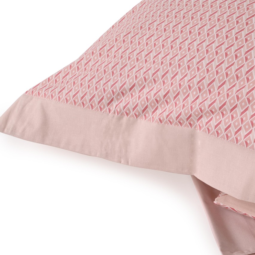 Lenzuola matrimoniali 2 piazze cotone Preziosa Portovenere 9 rosa