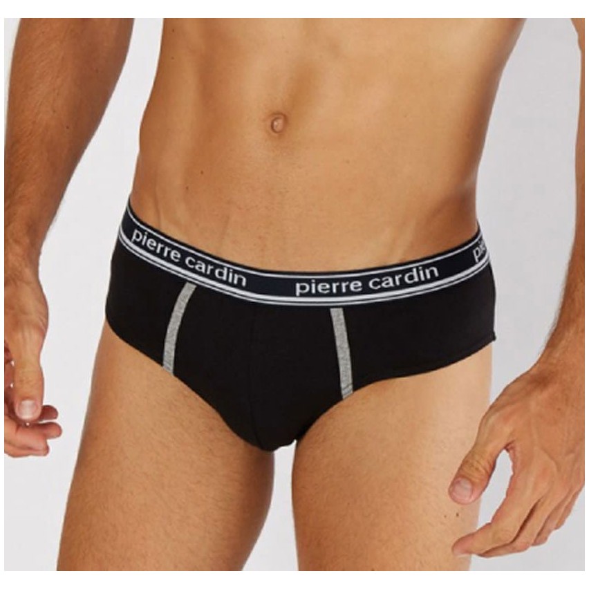 Slip da uomo Pierre cardin pc4606 assortiti in cotone elasticizzato 4 pezzi 