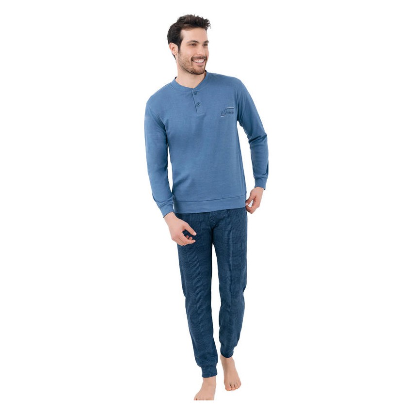 Pigiama uomo Il Granchio GP4006 caldo cotone interlock