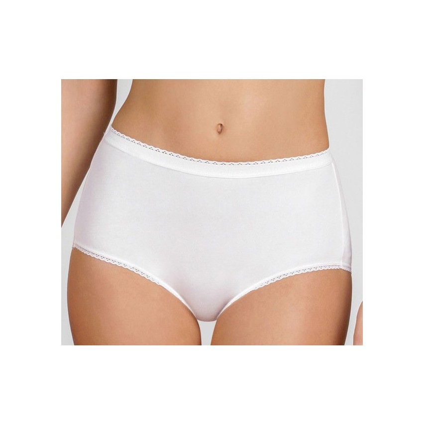 Slip donna midi Playtex p00bp in cotone elasticizzato