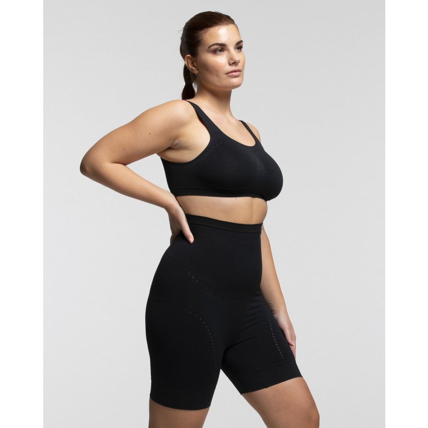Guaina comfort size curvy modellante con gamba Pompea