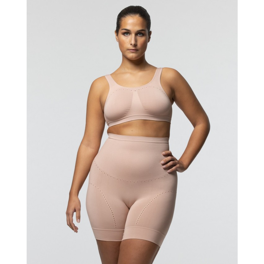 Guaina comfort size curvy modellante con gamba Pompea