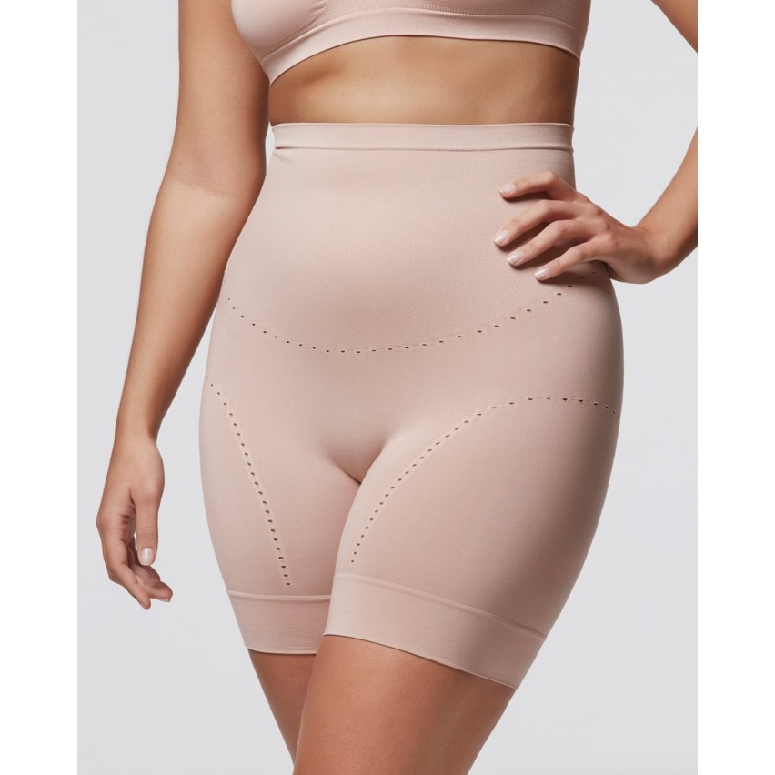 Guaina comfort size curvy modellante con gamba Pompea