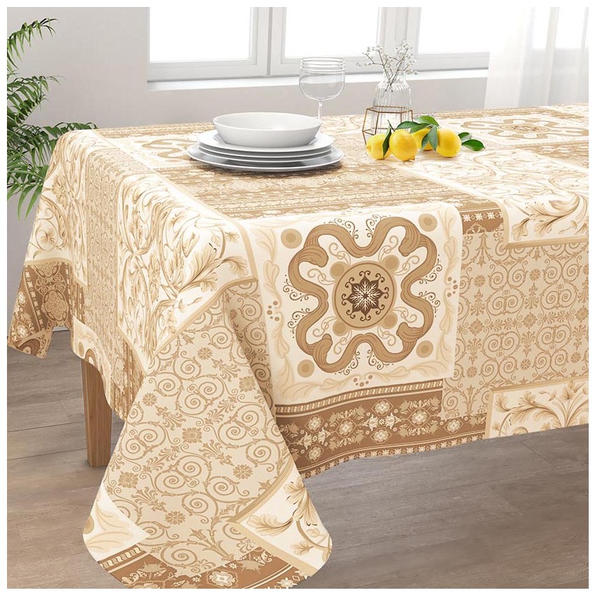 Tovaglia tavola Irge 100% cotone fantasia Alba Procida