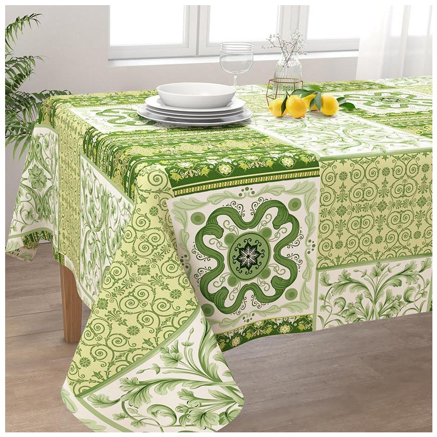 Tovaglia tavola Irge 100% cotone fantasia Alba Procida
