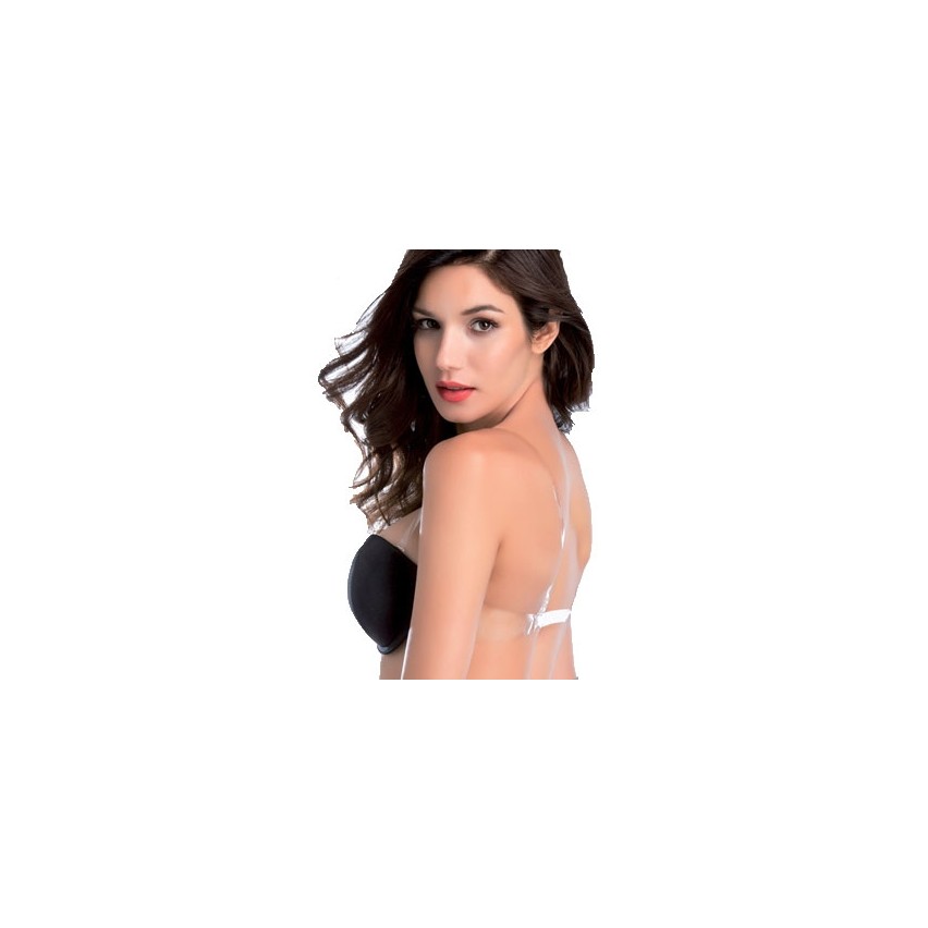 Reggiseno super push up Love and bra segreto trasparente