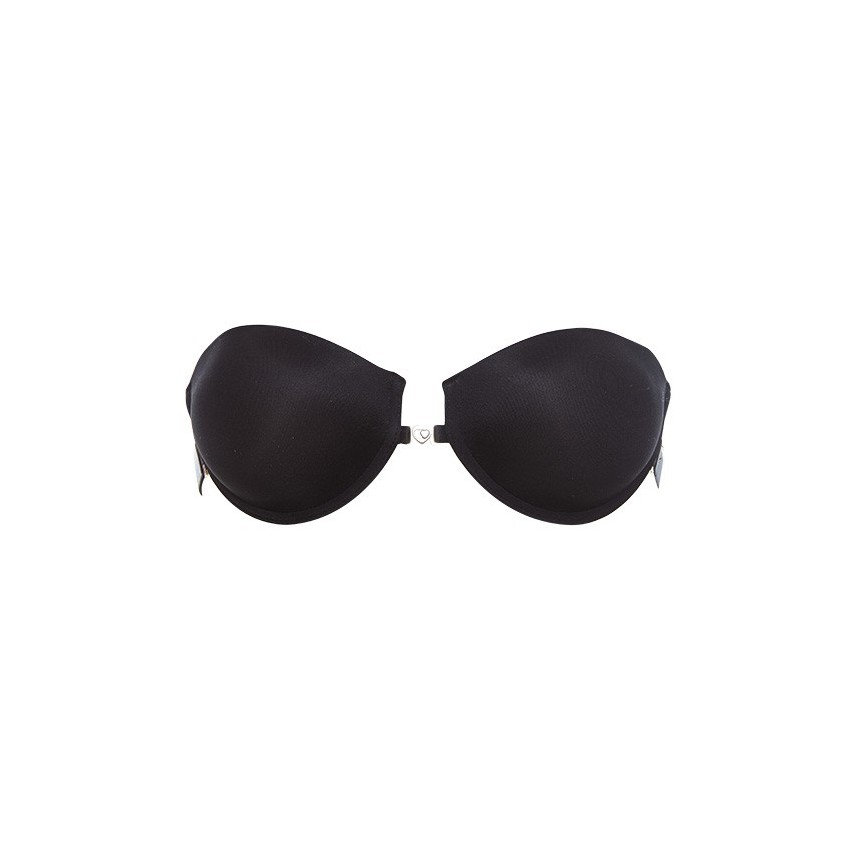 Reggiseno fascia Lormar lynette schiena scoperta spalline trasparenti