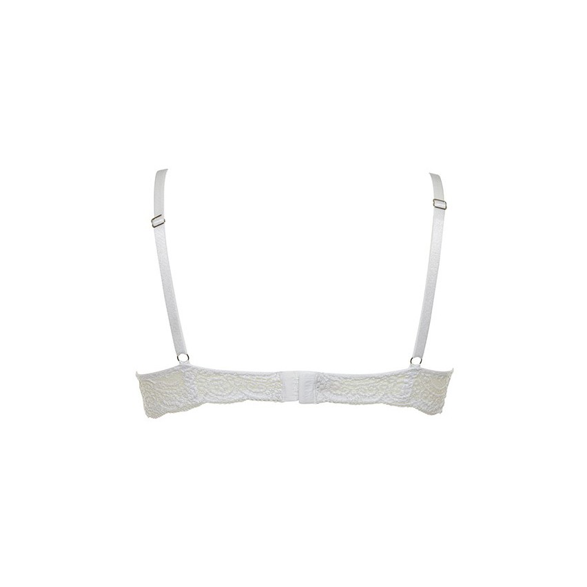 Reggiseno super push up Lormar double pizzo ad aria 