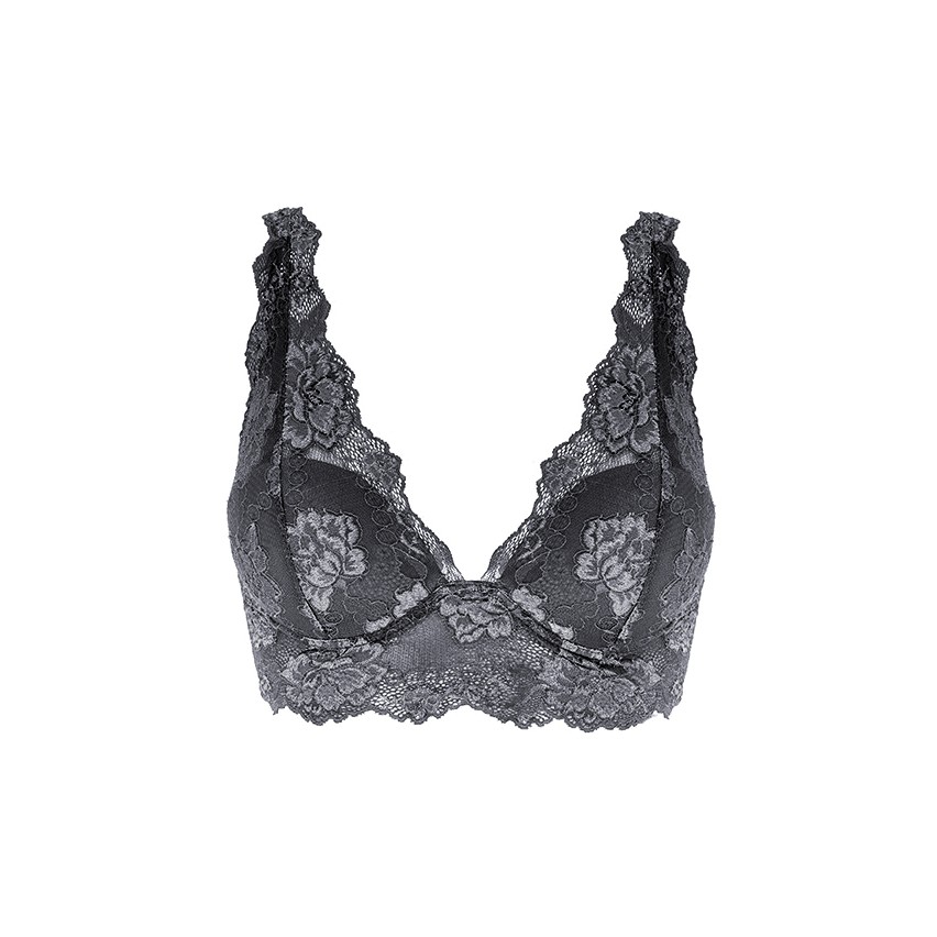 Bralette con ferretto Lormar Gem push up in pizzo