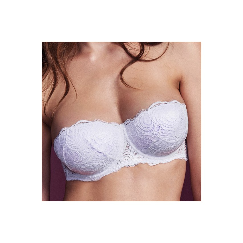 Reggiseno imbottito Lormar fascia frizzante con ferretto