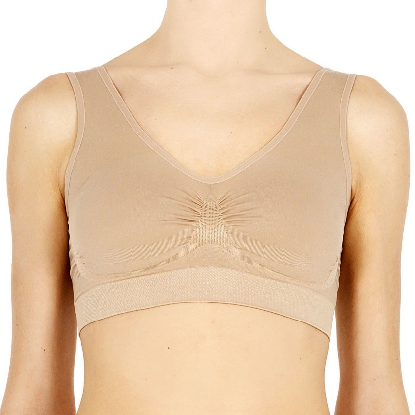 Brassiere Pompea Wellness spalla larga in microfibra