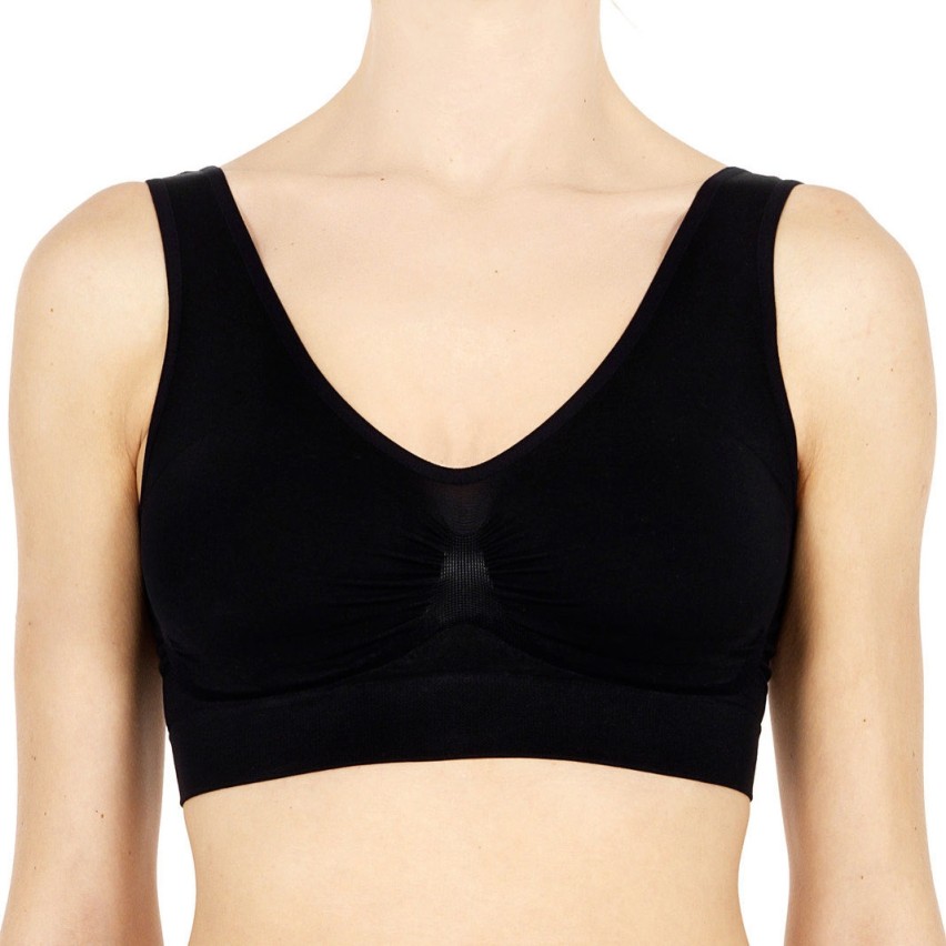 Brassiere Pompea Wellness spalla larga in microfibra