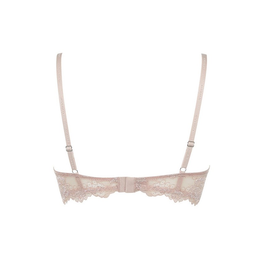 Reggiseno senza ferretto Push Up Lormar Desiderio Pizzo