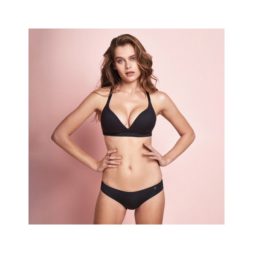 Reggiseno imbottito lormar vela naturale senza ferretto