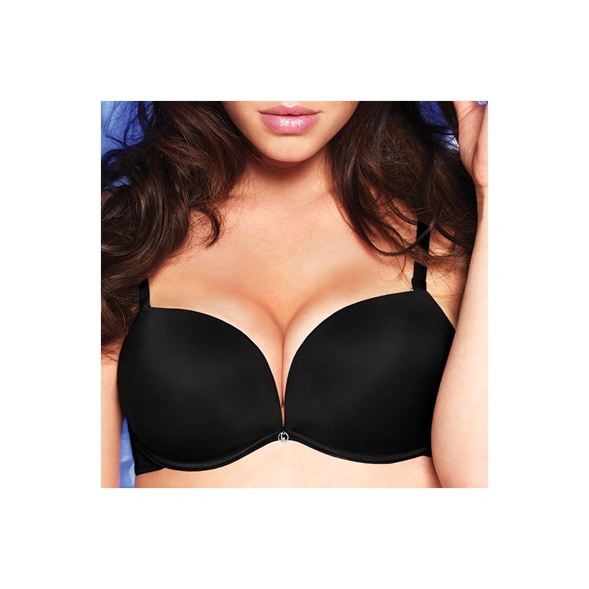 Reggiseno super push up Lormar double liscio imbottito