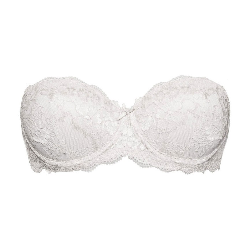 Reggiseno fascia con ferretto Sièlei 2450 coppa C pizzo