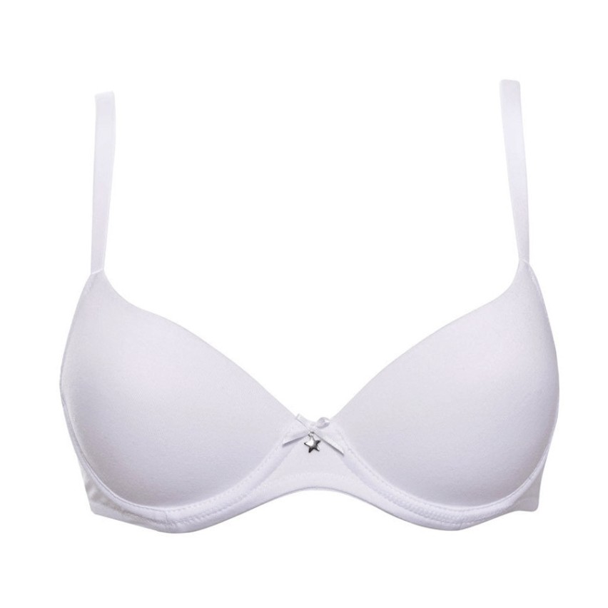 Reggiseno balconcino imbottito SièLei 1428 cotone biologico