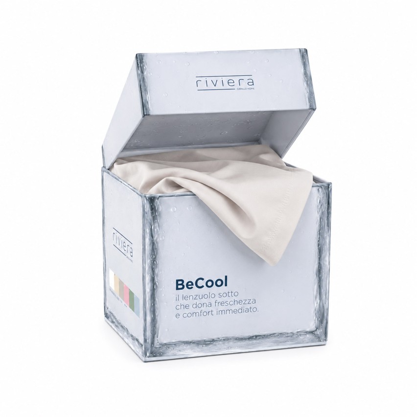 Coppia di federe tessuto tecnico rinfrescante Riviera be cool LM0144
