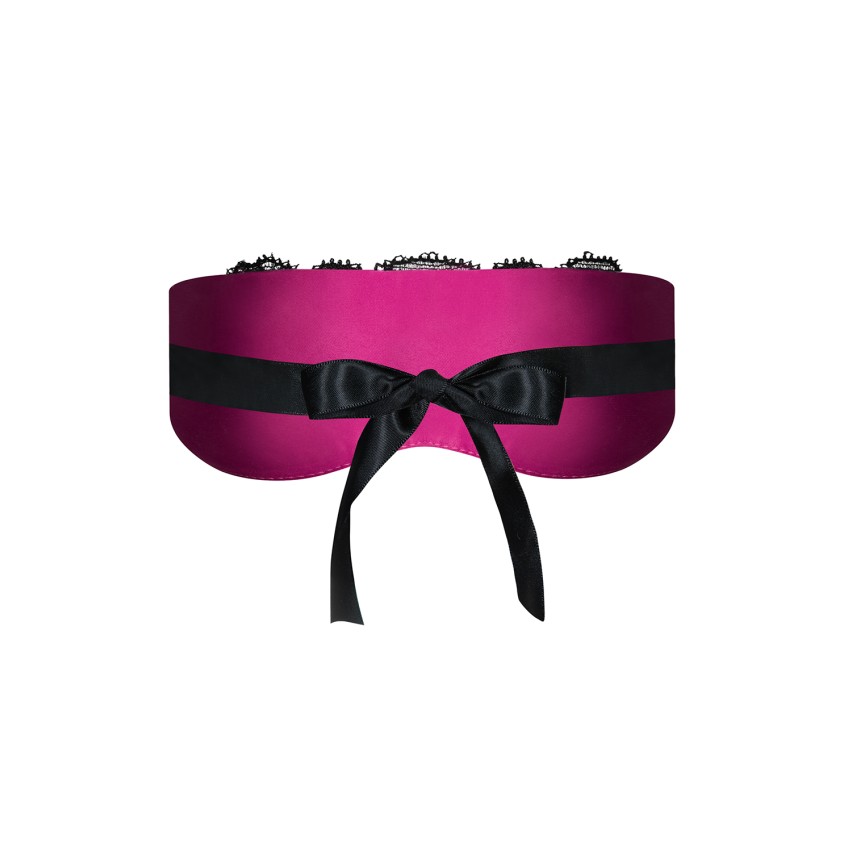 Sexy set benda + manette Obsessive Roseberry pizzo 2 pz.