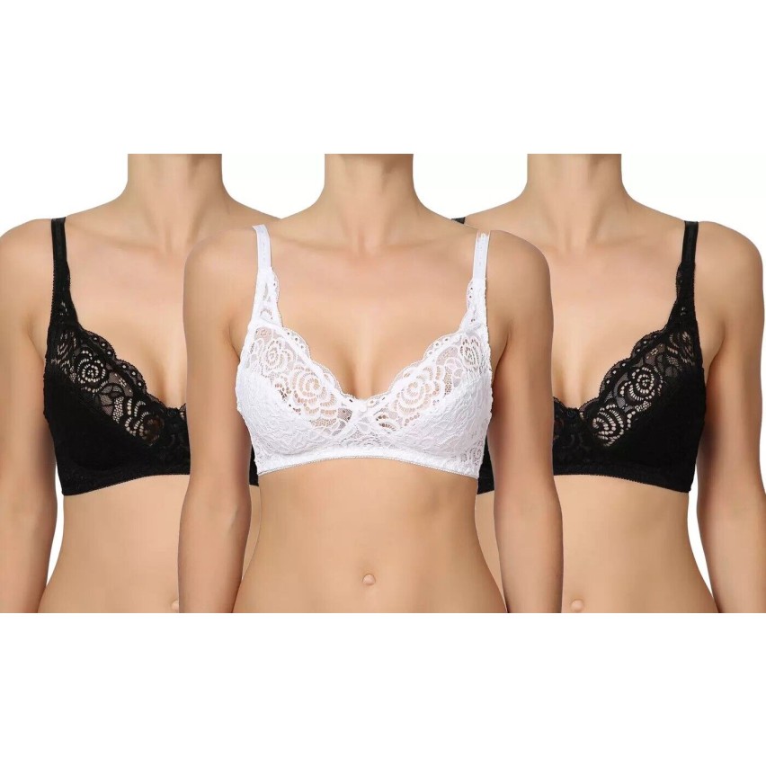 Reggiseno senza ferretto Liabel Zoe coppa C con pizzo