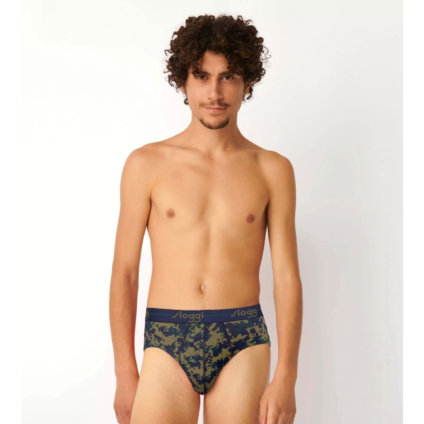 Slip uomo Sloggi start midi 2 pezzi 