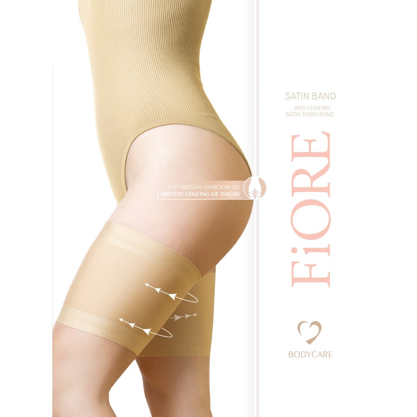 Fascia anti sfregamento cosce Fiore Satin bend nude